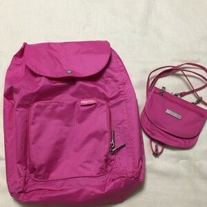 Baggallini Travel Duo: Packable Backpack+